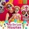 4 Pcs 24 Inch Fiesta Inflatables Sugar Skull Decor Blow up Day of The Dead Inflatable Sugar Skull for Mexican Cinco de Mayo Party Yard Outdoor Decorations